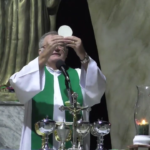 Missa no Memorial do Servo de Deus Waldir. Créditos: YouTube da Paróquia de São Manuel