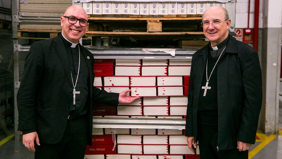 Dom Pedro Carlos Cipollini e dom Ricardo Hoepers | Foto: Diocese de Santo André