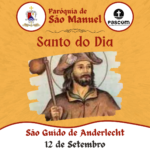 São Guido de Anderlecht. Créditos: Paróquia de São Manuel