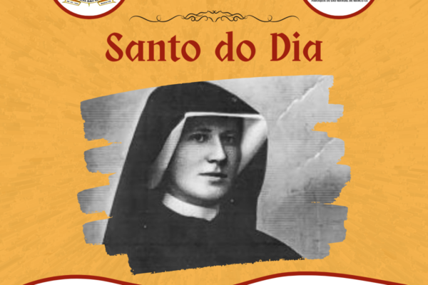 Santa Maria Faustina. Créditos: Paróquia de São Manuel