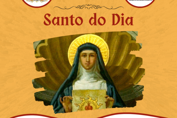 Santa Margarida Maria Alacoque. Créditos: Paróquia de São Manuel