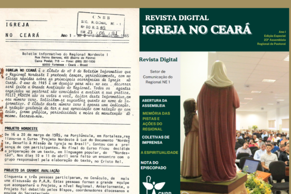 Lançada Revista Digital "Igreja no Ceará. Créditos: Regional NE 1