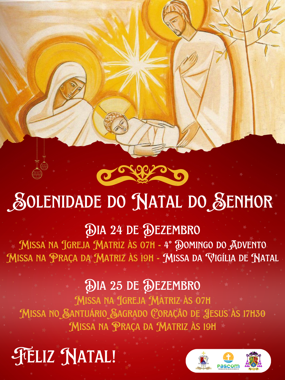 Natal do Senhor. Créditos: Paróquia de São Manuel