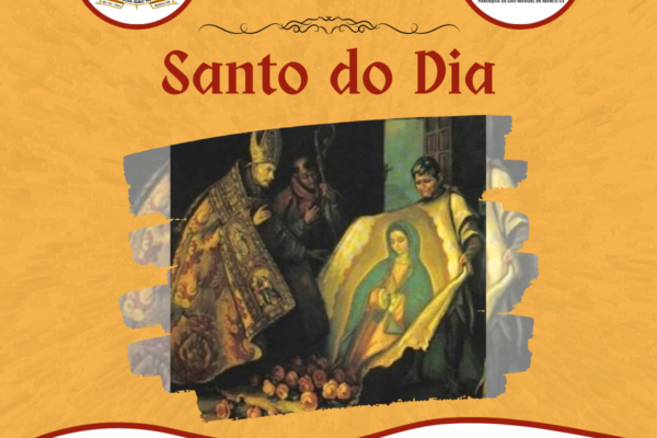 São Juan Diego Cuauhtlatoatzin. Créditos: Paróquia de São Manuel