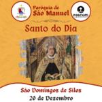 São Domingos de Silos. Créditos: Paróquia de São Manuel