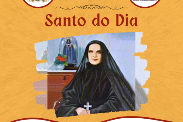 Santa Francisca Xavier Cabríni. Créditos: Paróquia de São Manuel