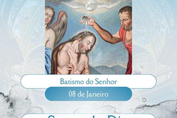 Batismo do Senhor. Créditos: Paróquia de São Manuel