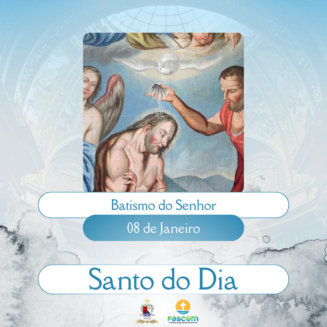 Batismo do Senhor. Créditos: Paróquia de São Manuel