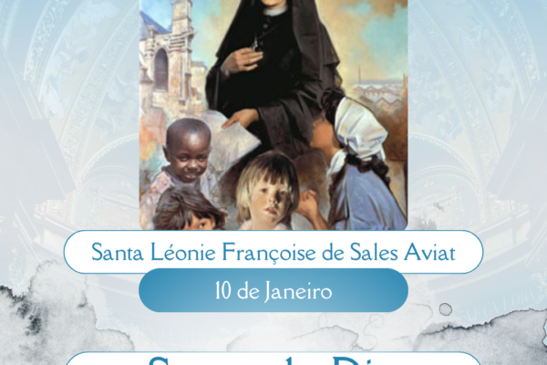 Santa Léonie Françoise de Sales Aviat. Créditos: Paróquia de São Manuel