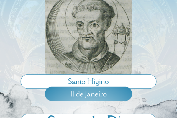 Santo Higino. Créditos: Paróquia de São Manuel