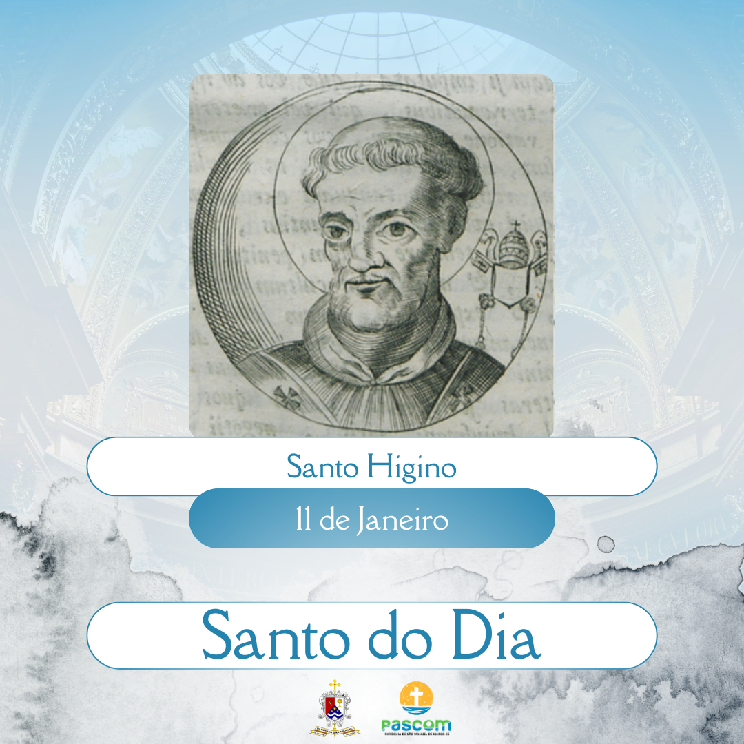 Santo Higino. Créditos: Paróquia de São Manuel