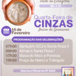 Quarta-Feira de Cinzas. Créditos: Paróquia de São Manuel