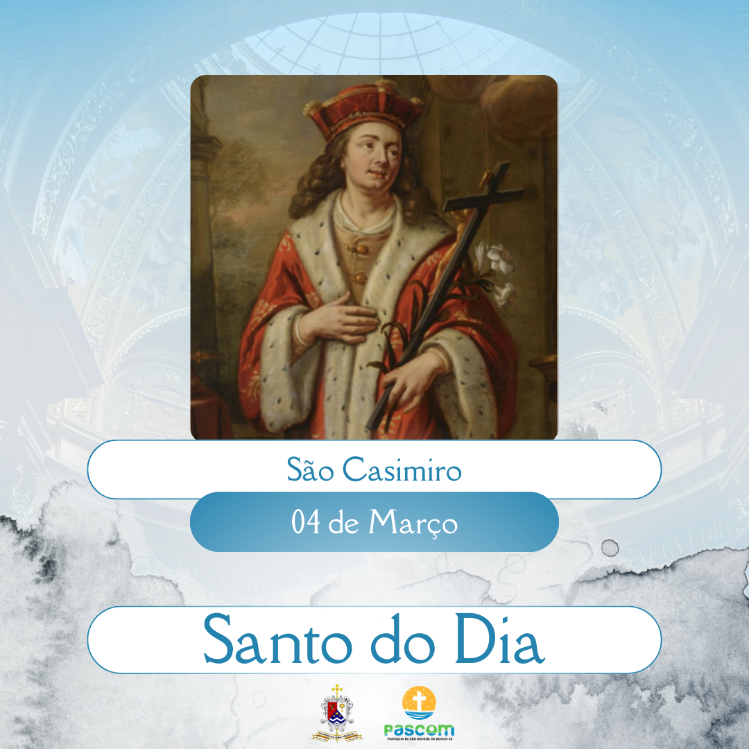 São Casimiro. Créditos: Paróquia de São Manuel