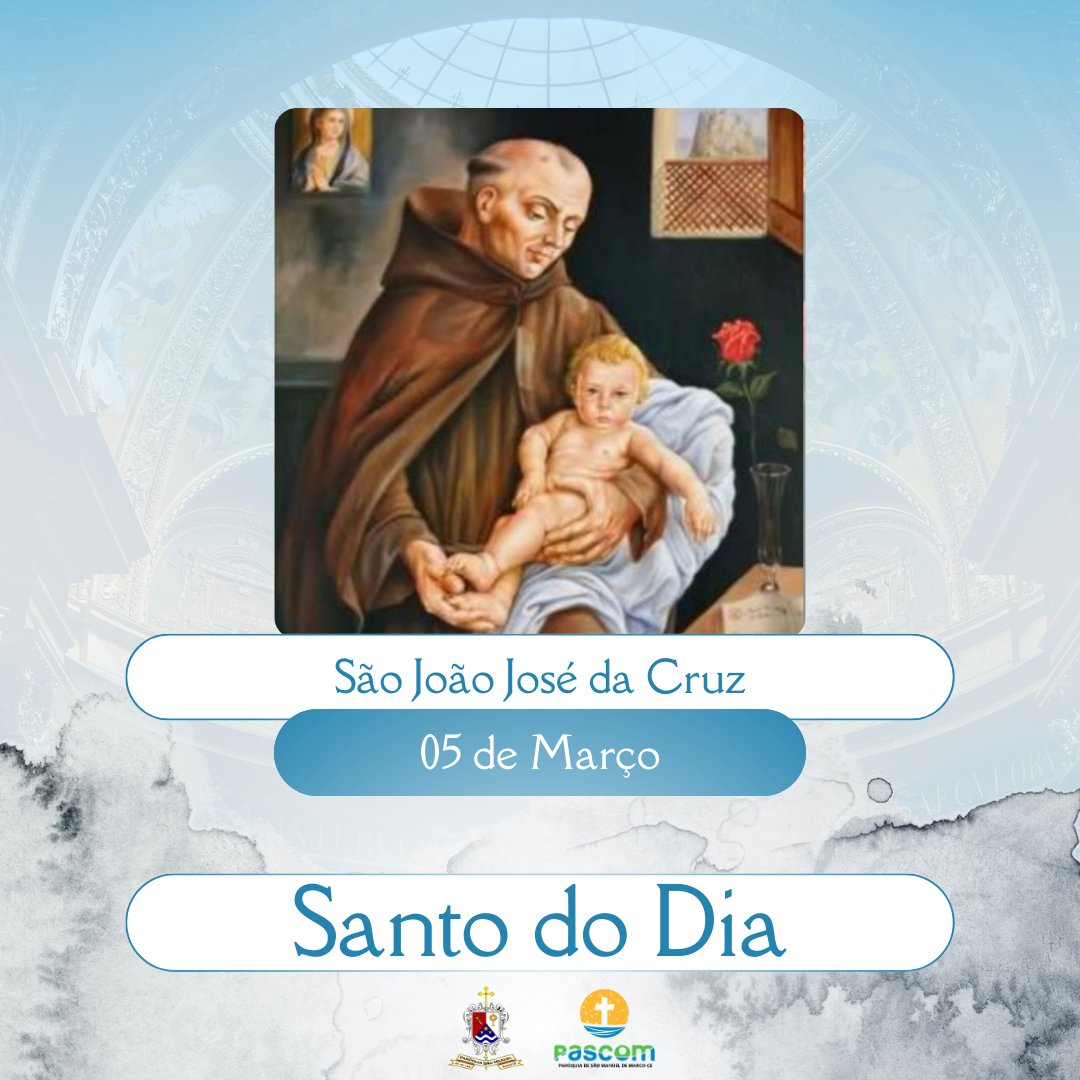 São João José da Cruz. Créditos: Paróquia de São Manuel