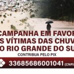 Campanha em favor das vítimas das chuvas no Rio Grande do Sul. Créditos: CNBB