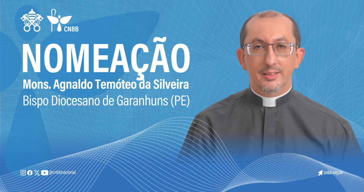 Padre Agnaldo Temóteo, nomeado bispo de Garanhuns-PE. Créditos: CNBB