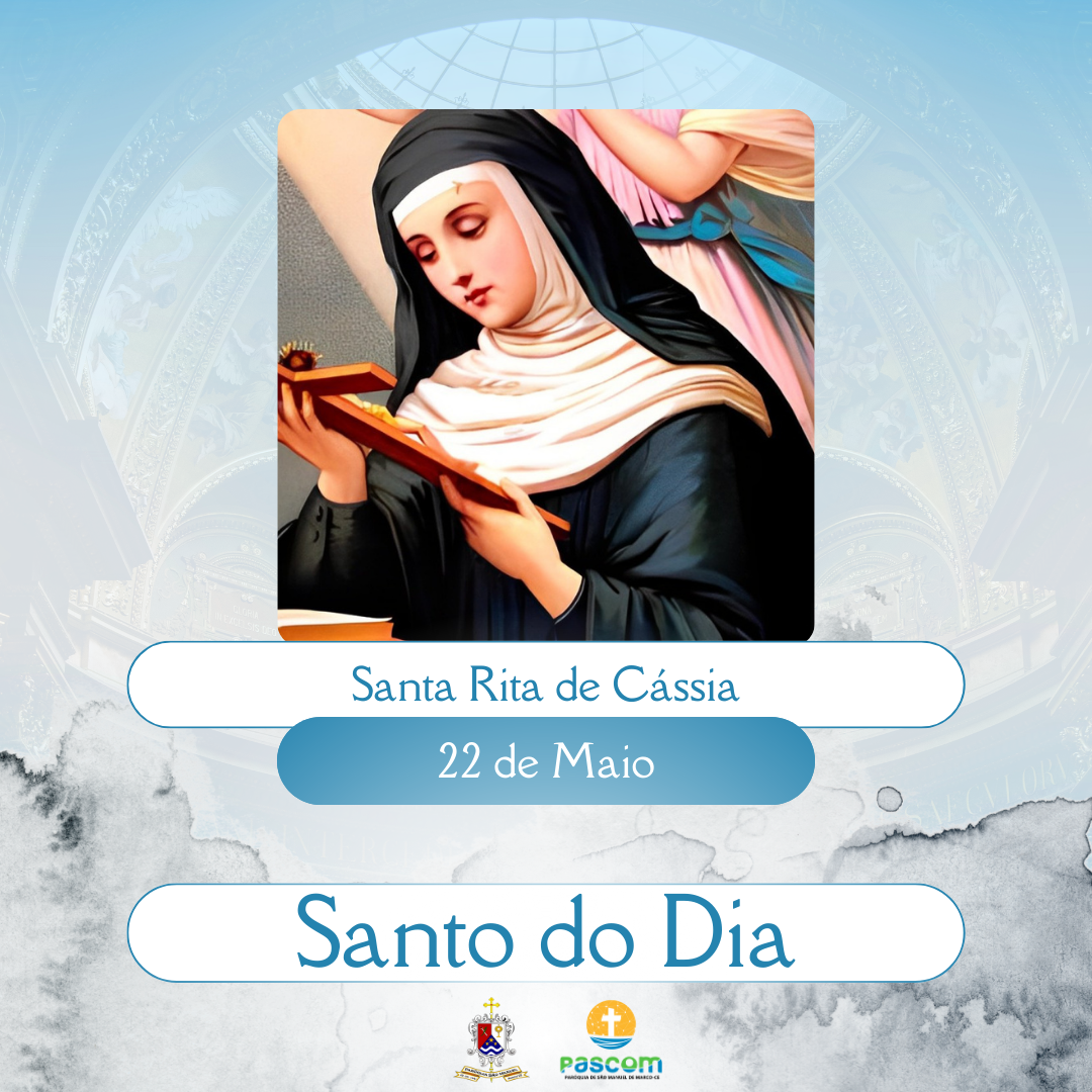 Santa Rita de Cássia. Créditos: Paróquia de São Manuel