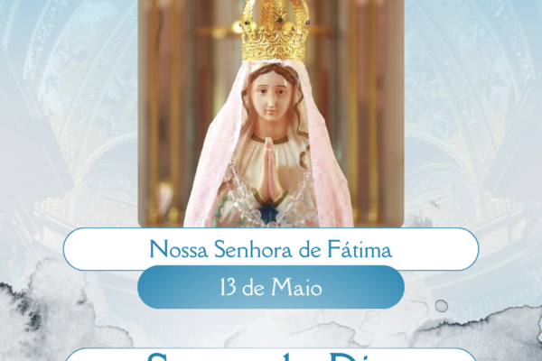 Nossa Senhora de Fátima. Créditos: Paróquia de São Manuel