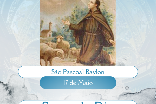 São Pascoal Baylon. Créditos: Paróquia de São Manuel