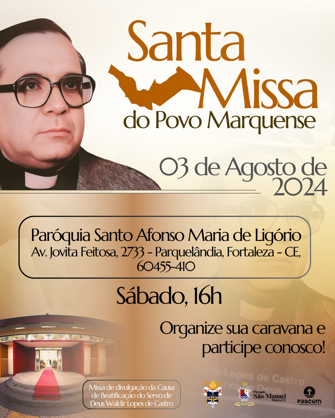 Missa do Povo Marquense. Créditos: Paróquia de São Manuel