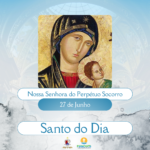 Nossa Senhora do Perpétuo Socorro. Créditos: Paróquia de São Manuel