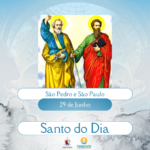 São Pedro e São Paulo. Créditos: Paróquia de São Manuel