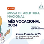 Missa de abertura do mês vocacional no Brasil. Créditos: CNBB