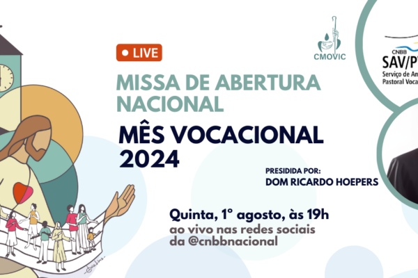 Missa de abertura do mês vocacional no Brasil. Créditos: CNBB