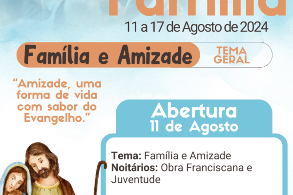 Semana Nacional da Família. Créditos: Paróquia de São Manuel