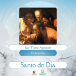 São Tomé Apóstolo. Créditos: Paróquia de São Manuel