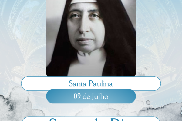 Santa Paulina. Créditos: Paróquia de São Manuel