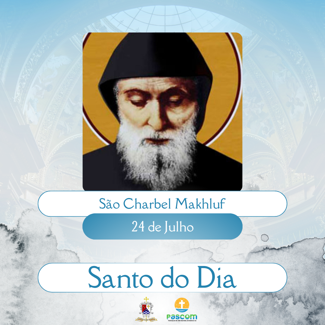 São Charbel Makhluf. Créditos: Paróquia de São Manuel