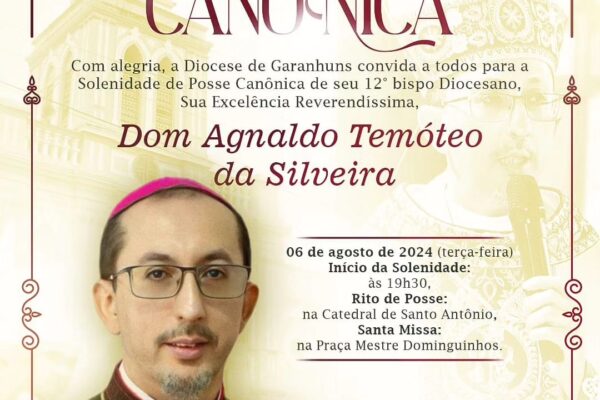 Dom Agnaldo Temóteo, bispo eleito para a Diocese de Garanhuns. Créditos: Diocese de Garanhuns