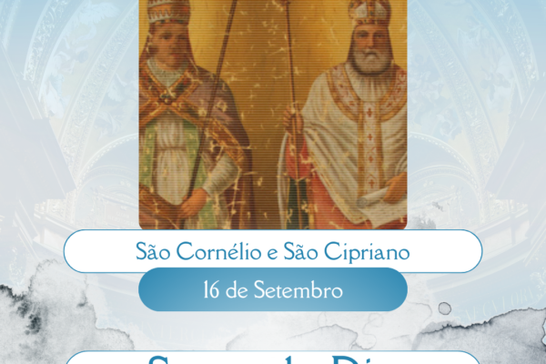 São Cornélio e São Cipriano. Créditos: Paróquia de São Manuel