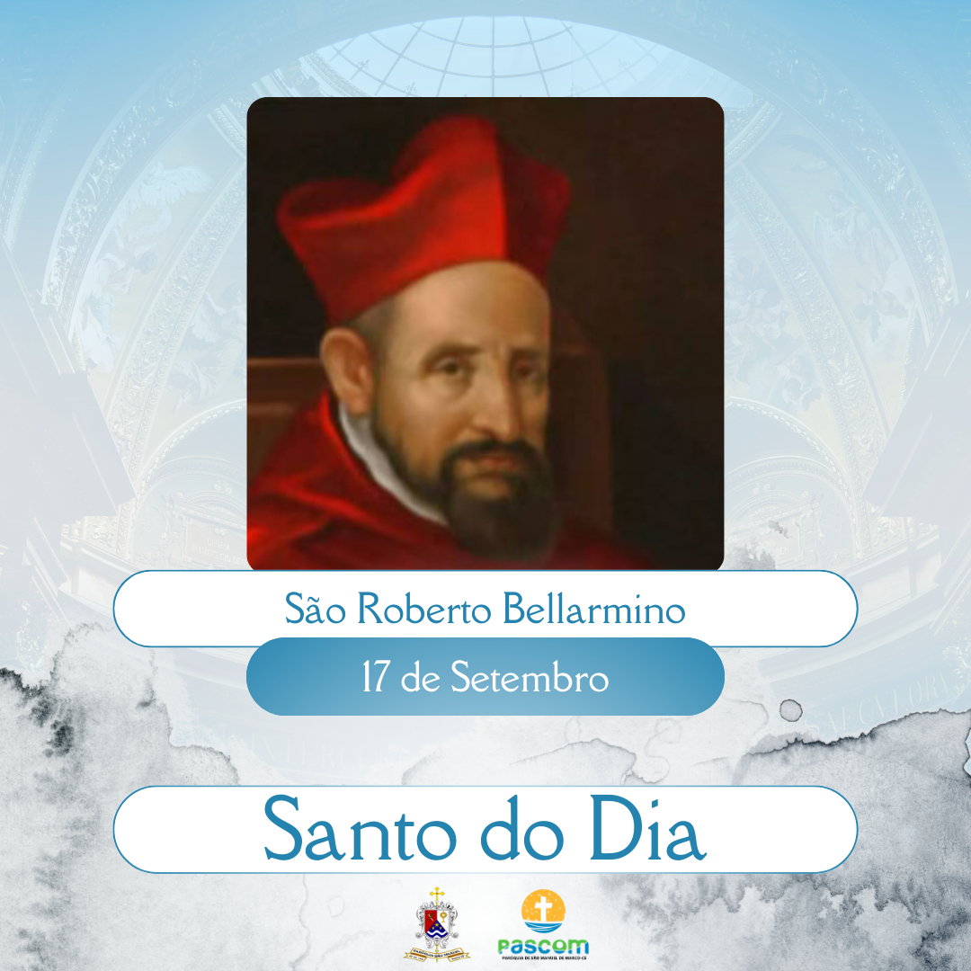 São Roberto Bellarmino. Créditos: Paróquia de São Manuel