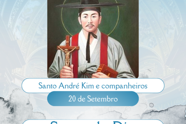 Santo André Kim e companheiros. Créditos: Paróquia de São Manuel