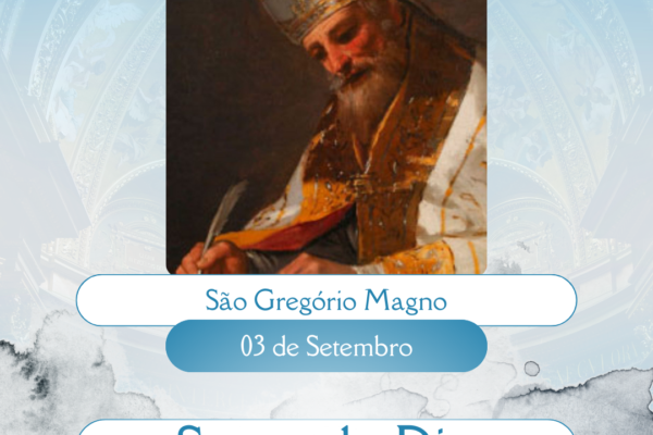 São Gregório Magno. Créditos: Paróquia de São Manuel