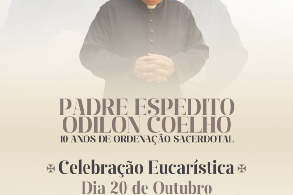 10 anos de ordenação do Padre Espedito. Créditos: Paróquia de São Manuel