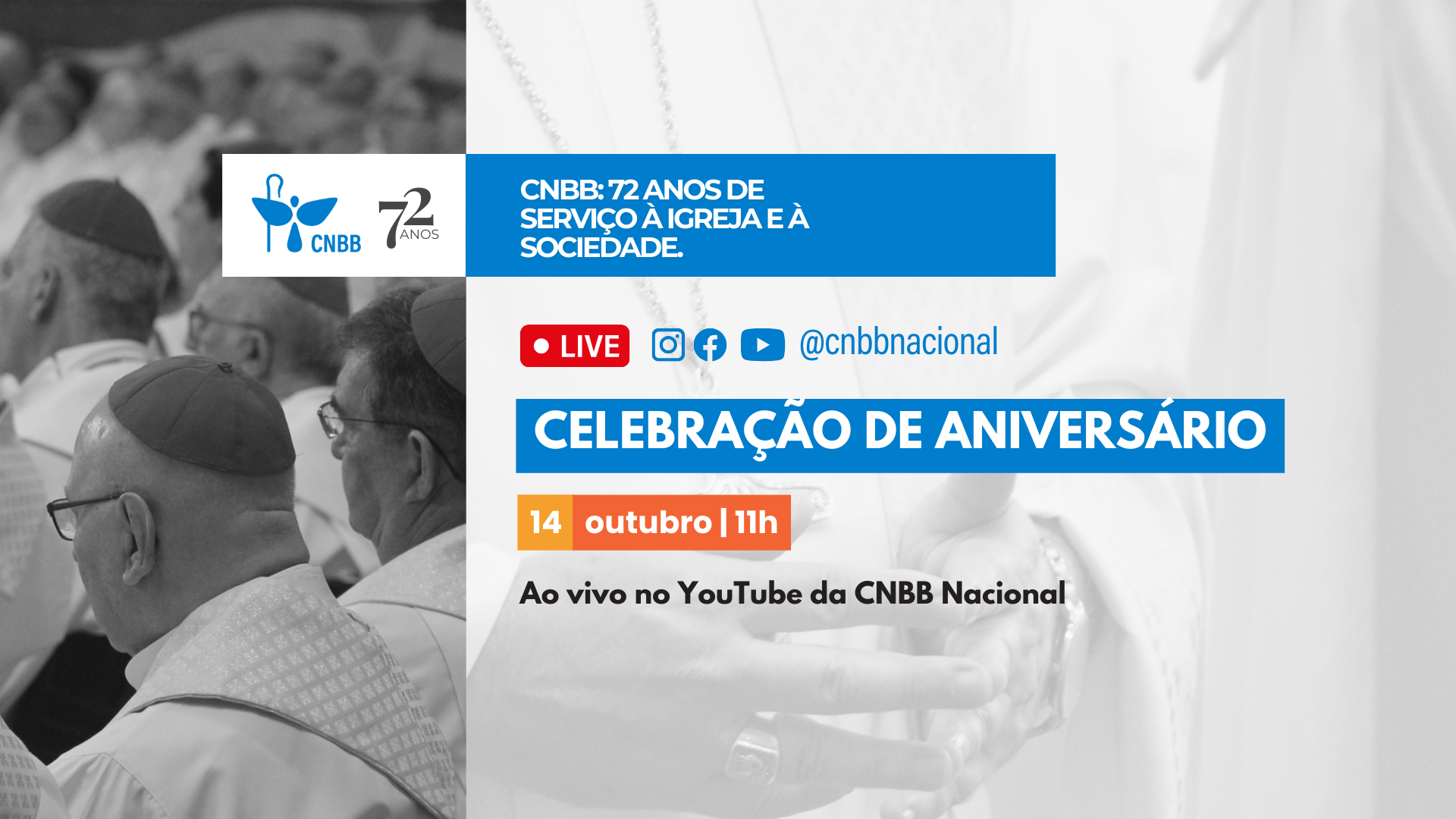 72 anos da CNBB. Créditos: CNBB