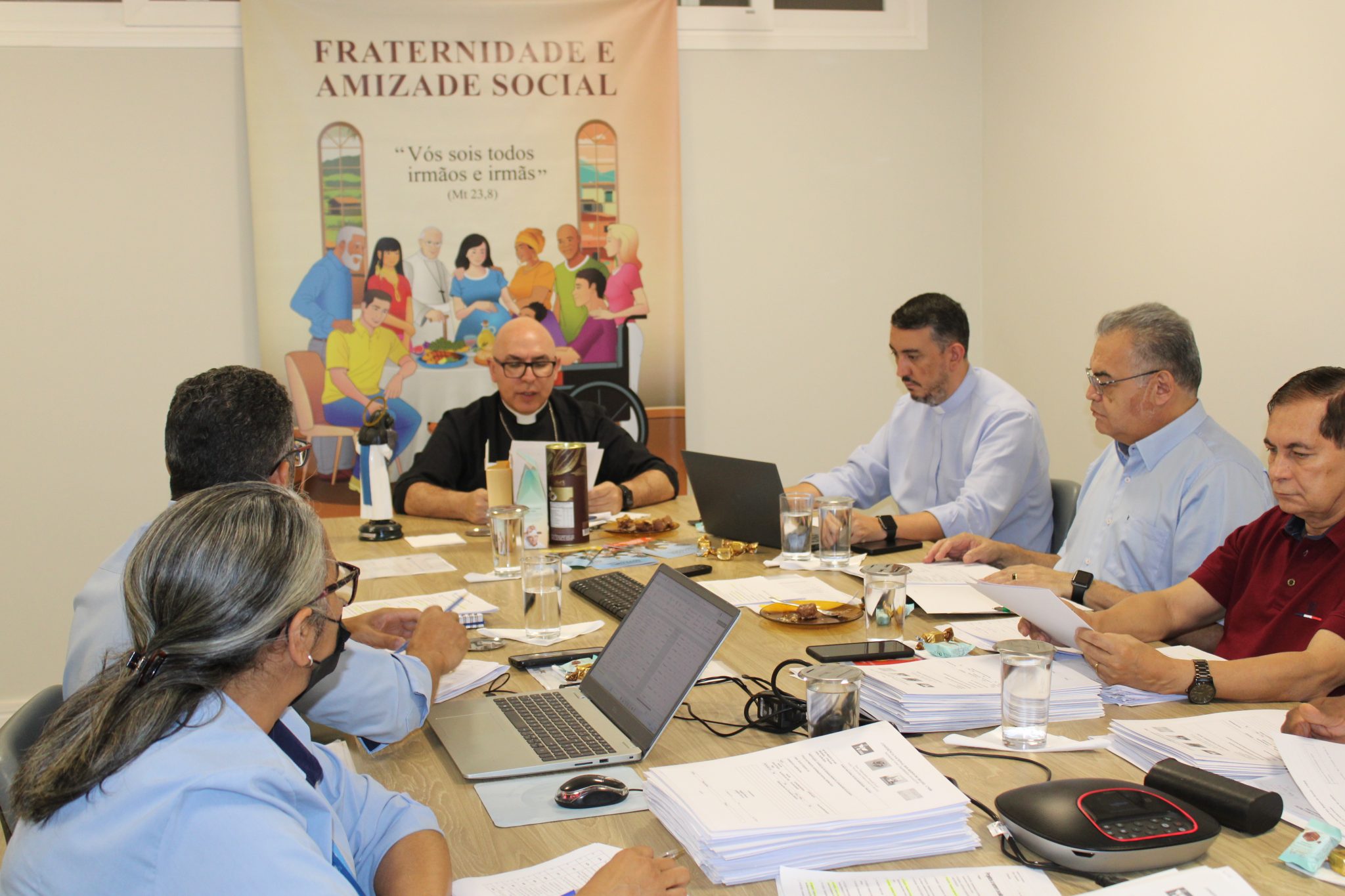 Reunião do Conselho Gestor do FNS. Créditos: CNBB