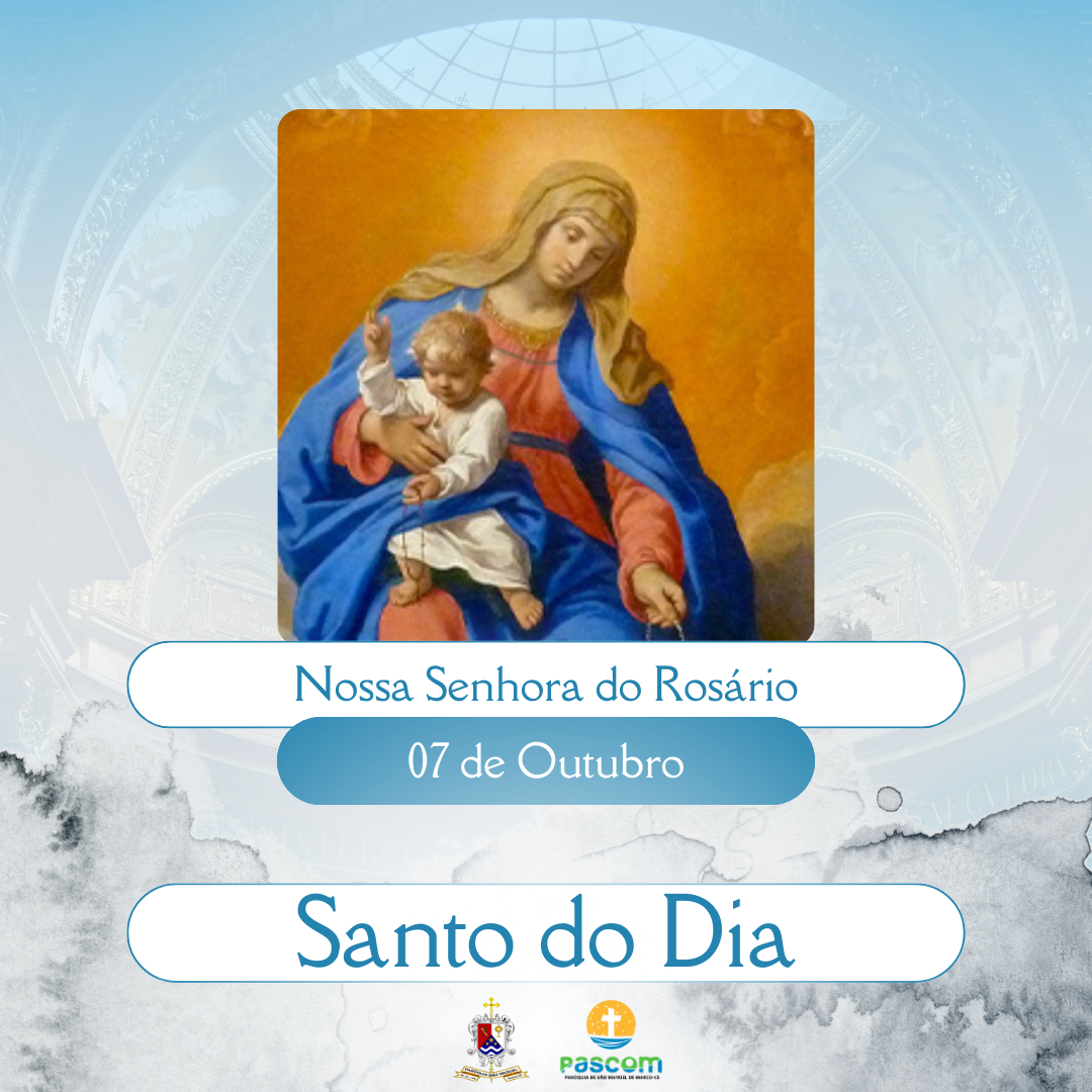 Nossa Senhora do Rosário. Créditos: Paróquia de São Manuel