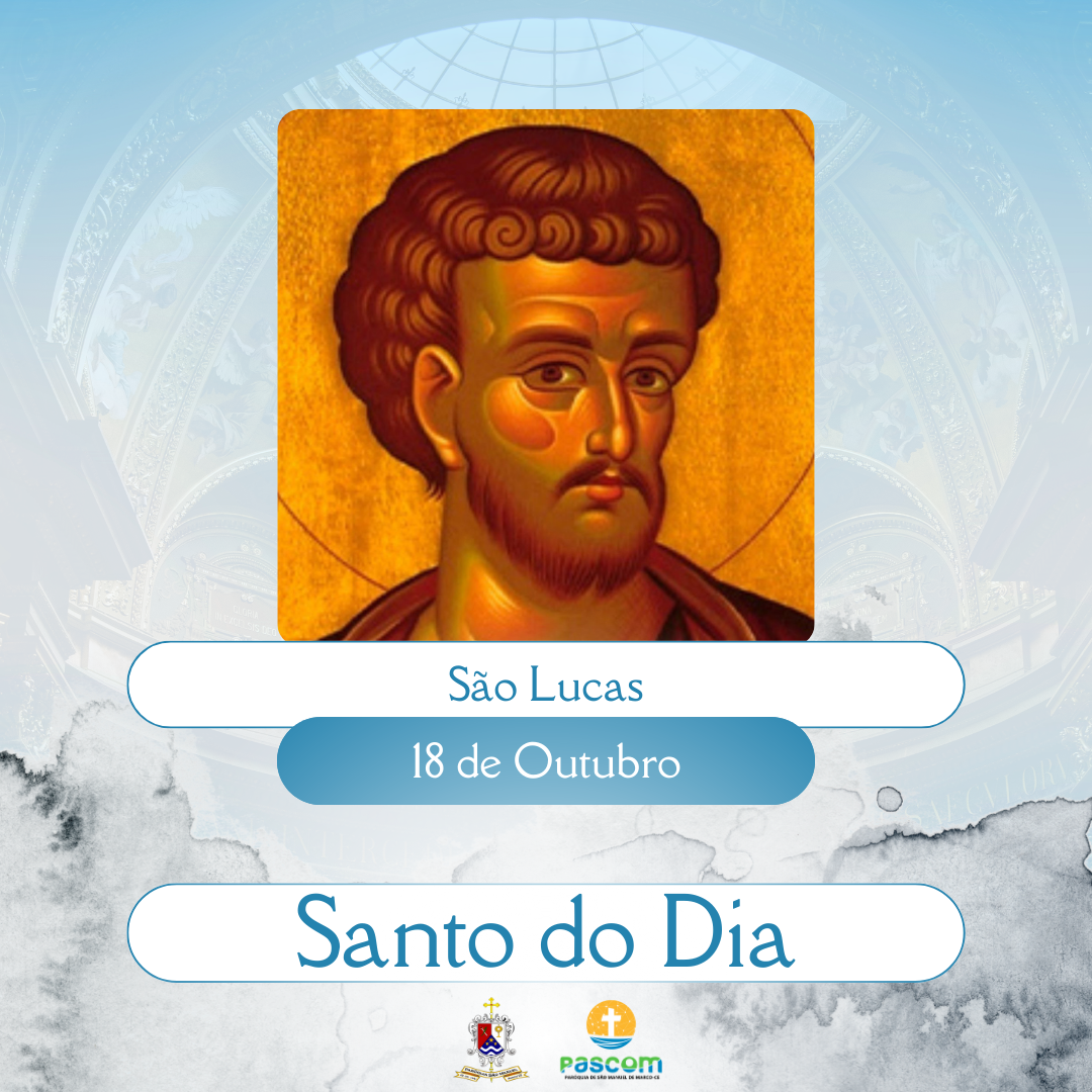 São Lucas. Créditos: Paróquia de São Manuel