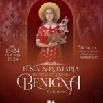 Festa e Romaria da Beata Benigna Cardoso. Créditos: Instagram Oficial Mártir Benigna