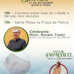 Abertura da Festa de São Manuel. Créditos: Paróquia de São Manuel