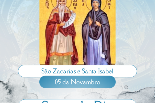 São Zacarias e Santa Isabel. Créditos: Paróquia de São Manuel