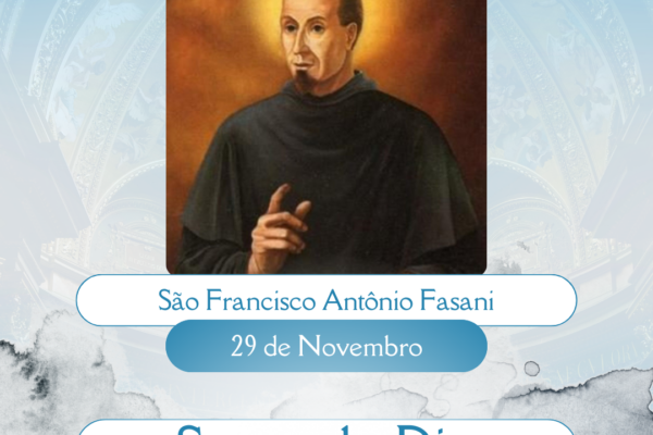 São Francisco Antônio Fasani. Créditos: Paróquia de São Manuel