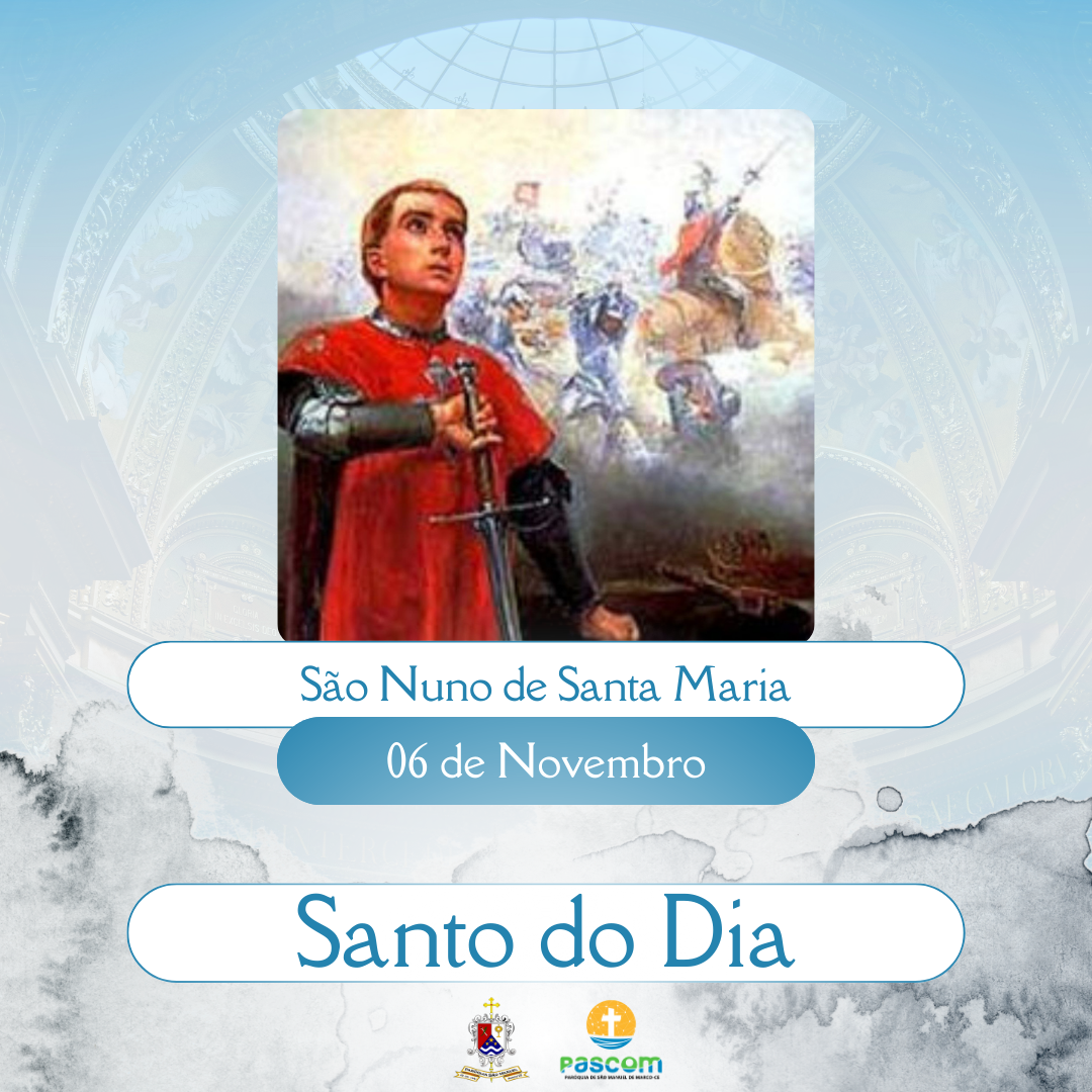 São Nuno de Santa Maria. Créditos: Paróquia de São Manuel