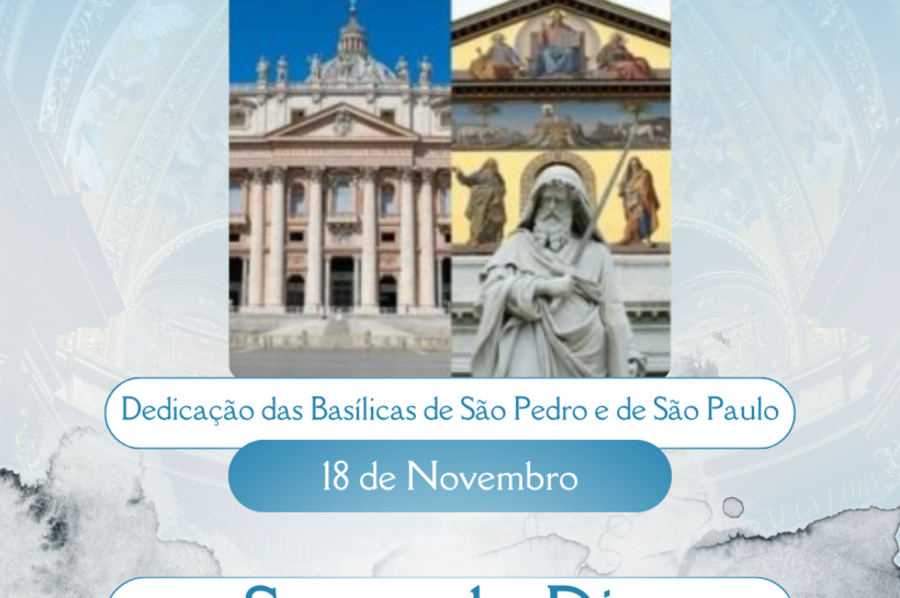 Dedicação das Basílicas de São Pedro e de São Paulo. Créditos: Paróquia de São Manuel