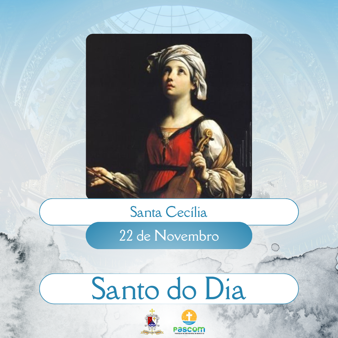 Santa Cecília. Créditos: Paróquia de São Manuel