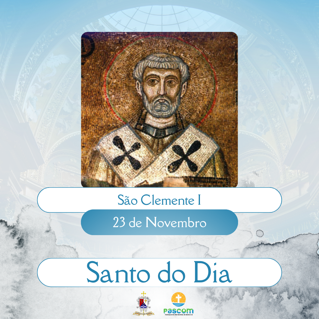 São Clemente I. Créditos: Paróquia de São Manuel